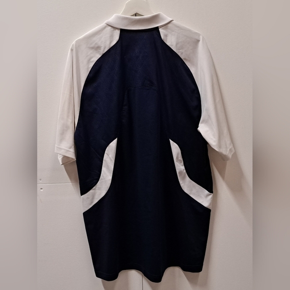 Reebok New England Patriots Men's Polo Shirt Y2K 2000s  Playdry NFL Football XL - Picture 7 of 9